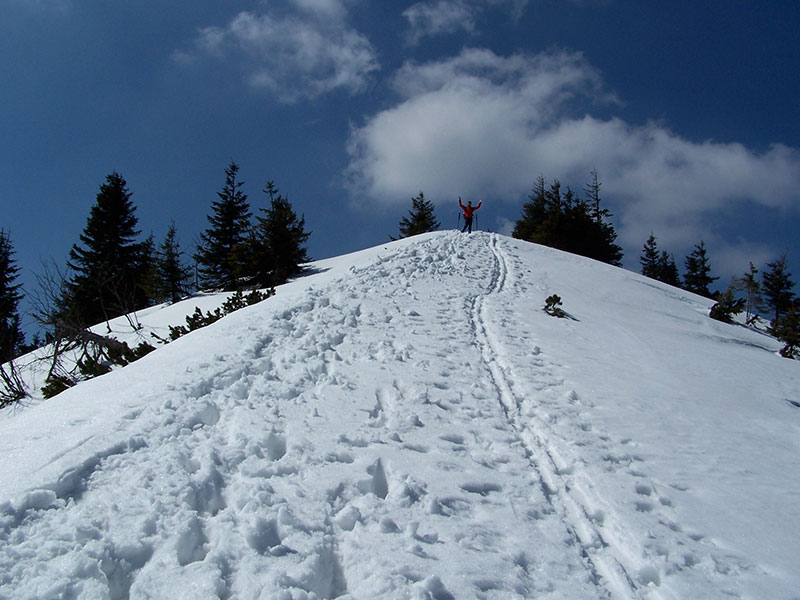 Spuren im Schnee